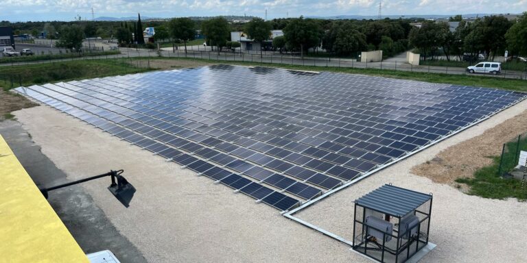 Installation 300kWc au sol