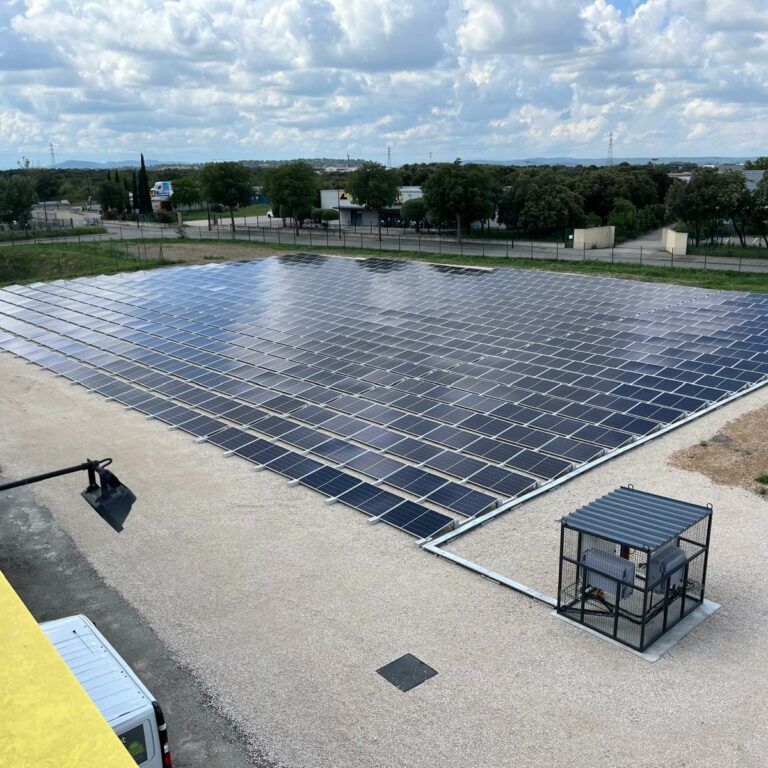 Installation 300kWc au sol