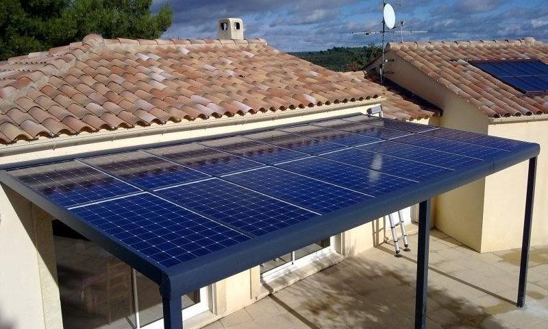pergola photovoltaïque