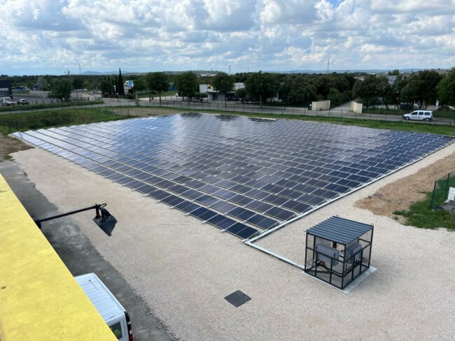 Installation 300kWc au sol